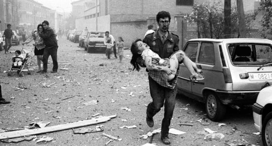 Atentado en Barcelona, España en 1991. Murieron 10 personas. 